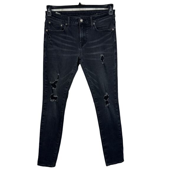 American Eagle Outfitters Other - American Eagle SZ 32x34 Mens Skinny Flex Jeans Stretch Distressed Whiskered